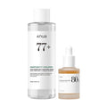 ANUA Skin Relief Duo | Heartleaf 77 Soothing Toner & Heartleaf 80 Calming Ampoule | Hydrating & Soothing Care for Sensitive Skin | Korean Skincare Set