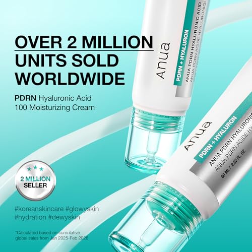 ANUA Hydration & Acne Care Set | PDRN Hyaluronic Acid 100 Moisturizing Cream & Ultra-Thin Spot Cover Patch | Hydrating Skincare for Sensitive & Acne-Prone Skin | Korean Skincare