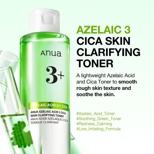 Anua Azelaic Acid 3 CICA Clarifying Toner