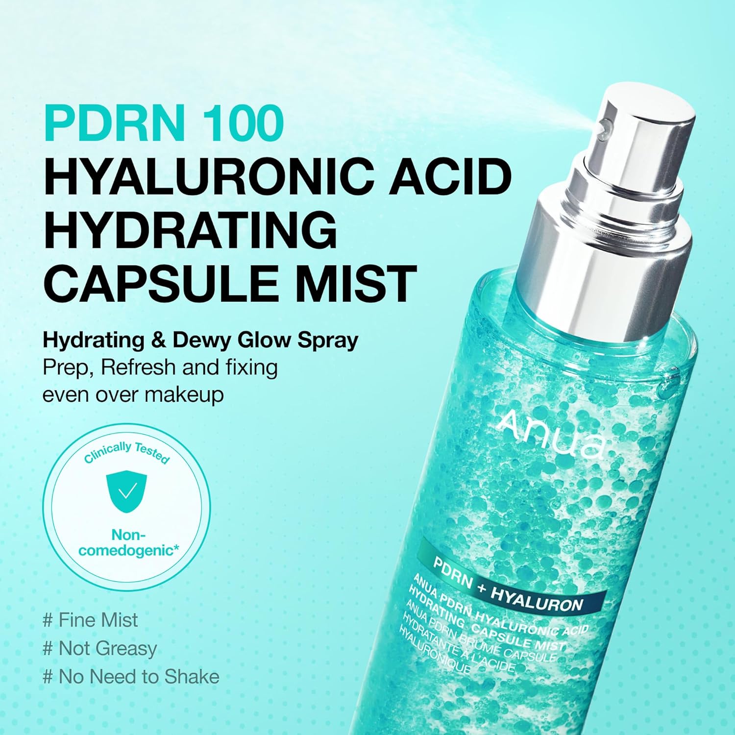 ANUA PDRN Collagen Glow Facial Serum Spray Duo (Pack of 2)