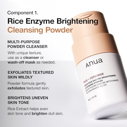 ANUA Rice Skin Care Set Complete Hydration & Skin Barrier Care in One Routine