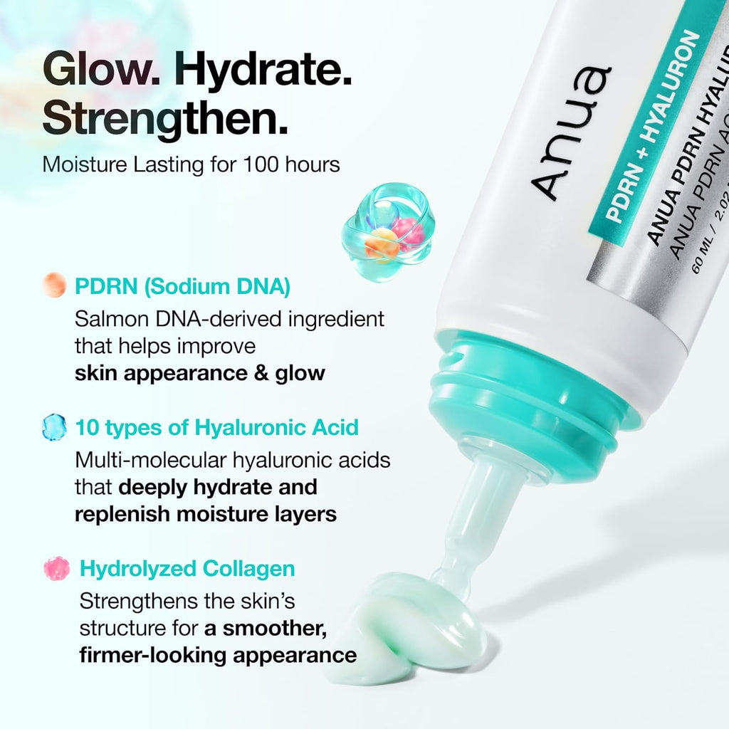 ANUA Hydration & Acne Care Set | PDRN Hyaluronic Acid 100 Moisturizing Cream & Ultra-Thin Spot Cover Patch | Hydrating Skincare for Sensitive & Acne-Prone Skin | Korean Skincare