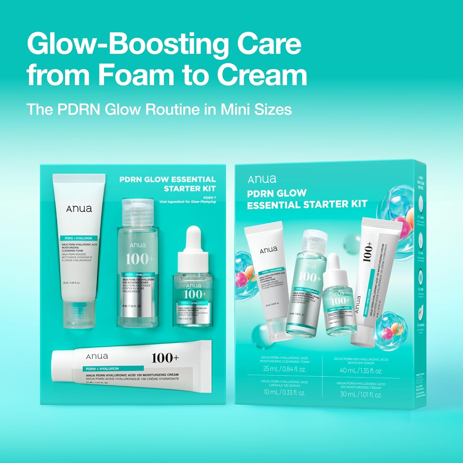 Anua Salmon DNA PDRN Glow Essential Starter Kit