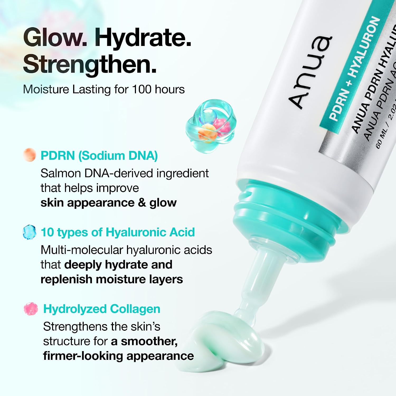 ANUA Viral Face Cream Duo | PDRN Hyaluronic Acid 100 Moisturizing Cream & Collagen Retinol Refining Gua Sha Cream