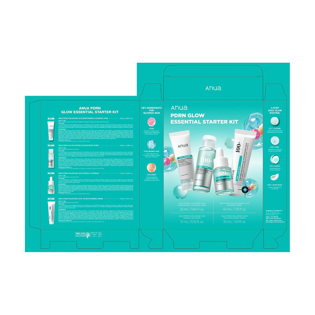 Anua Salmon DNA PDRN Glow Essential Starter Kit