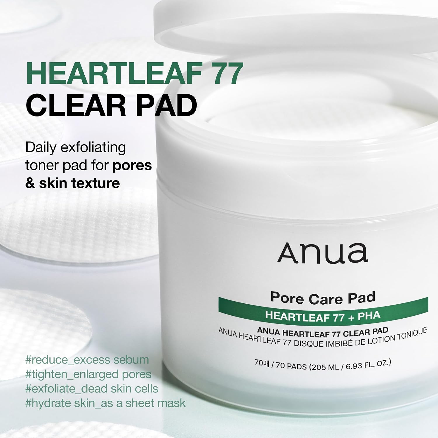 Anua Heartleaf 77 Toner Pads