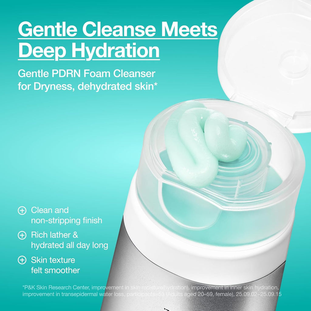ANUA PDRN Hyaluronic Acid Moisturizing Cleansing Foam Duo (Pack of 2)