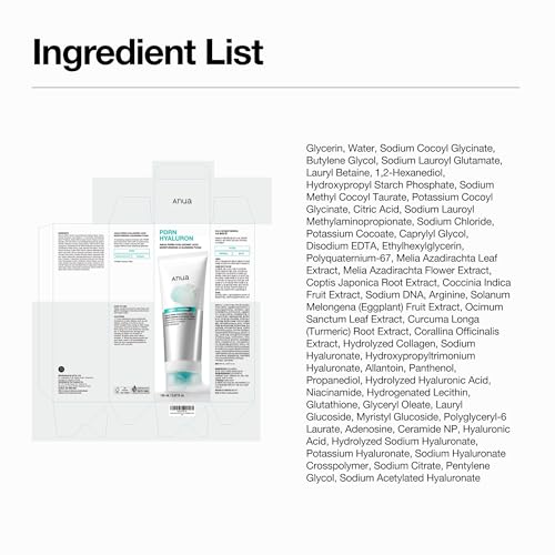ANUA PDRN Hyaluronic Acid Moisturizing Cleansing Foam Duo (Pack of 2)