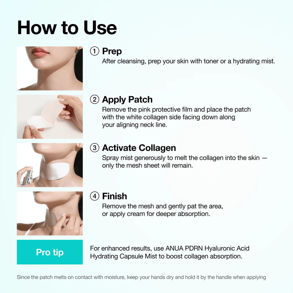 PDRN Collagen Melting Patch For Neck 4ea