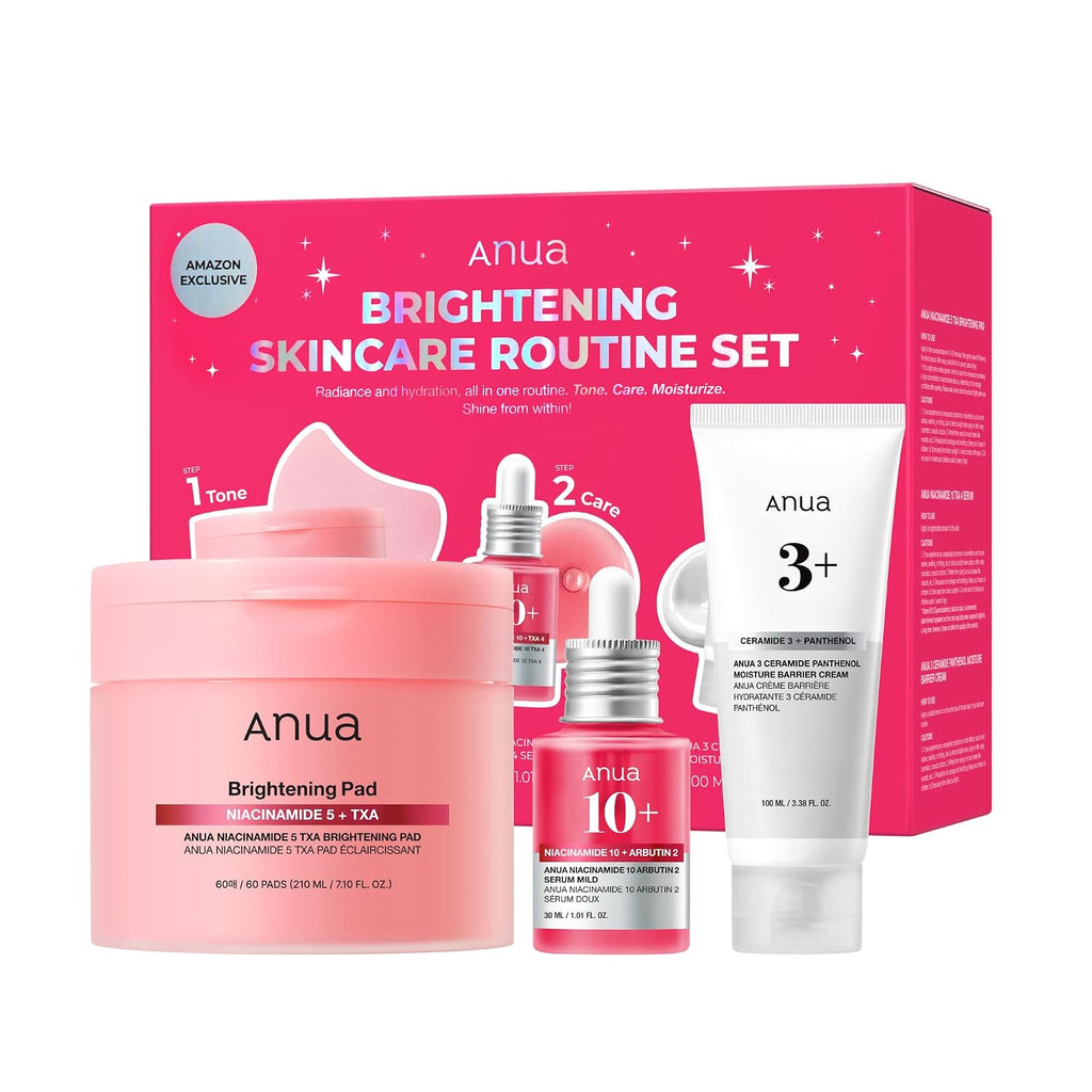 Anua Brightening Niacinamide Skincare Routine Set
