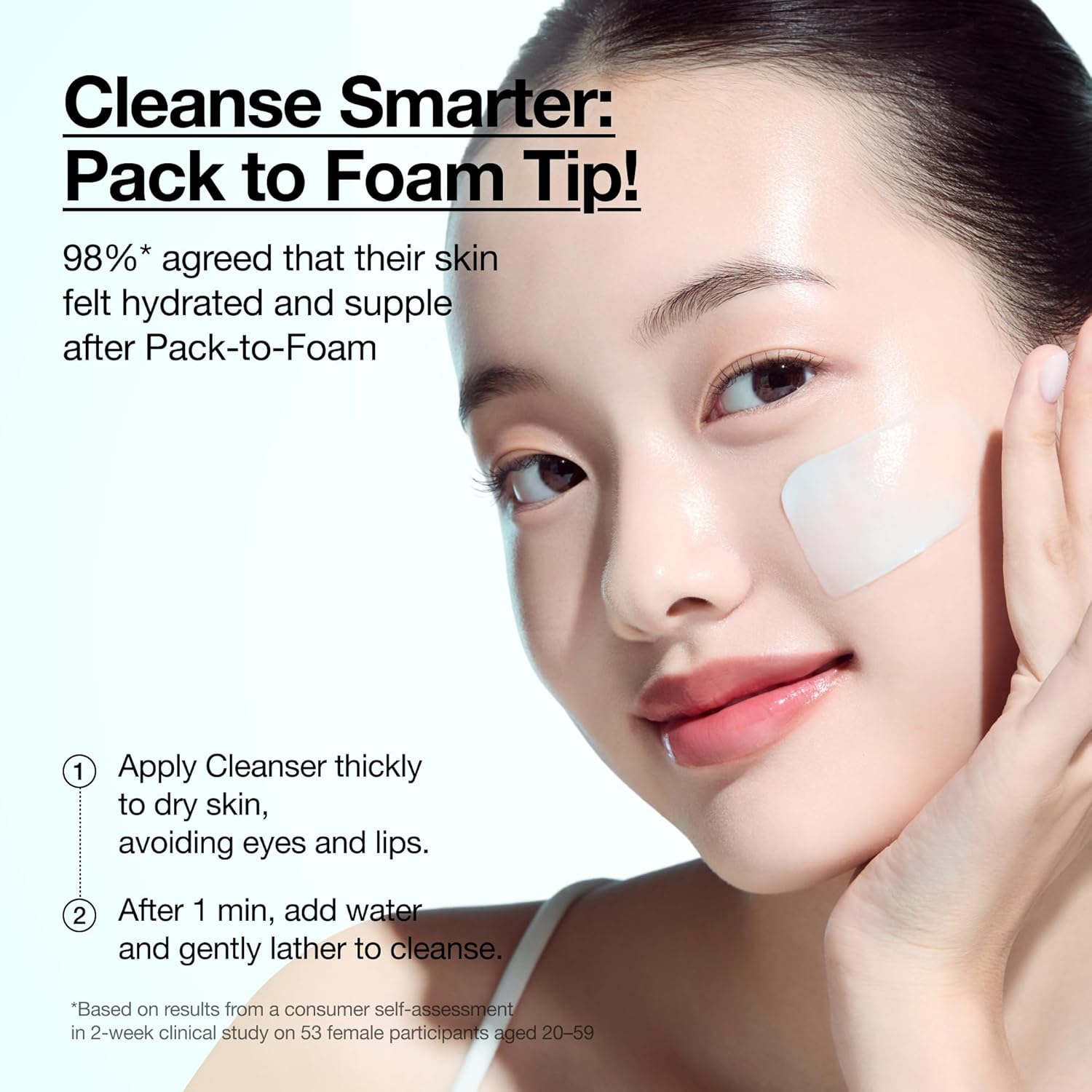 ANUA PDRN Hyaluronic Acid Moisturizing Cleansing Foam Duo (Pack of 2)